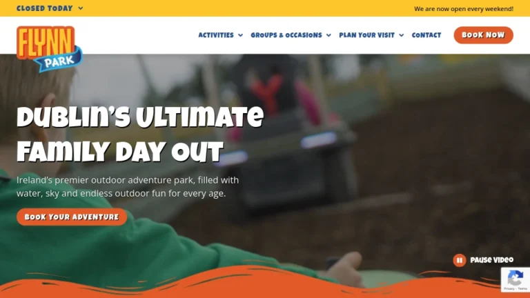 Flynn Park: Dublin's top family adventure spot with outdoor fun for all ages. Book now for a thrilling day out!