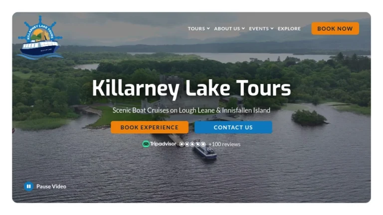 Scenic boat cruise on Lough Leane and Innisfallen Island with Killarney Lake Tours. Book your experience now.